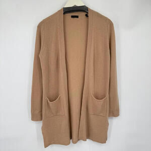 Women's NWOT ATM Cashmere Cardigan Tan Sweater XS